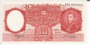 10 Pesos P270c Replacement note Banknote