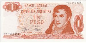 1 Peso P287 Banknote