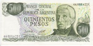 500 Pesos P303b Banknote