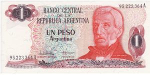 1 Peso Argentino P311a Banknote