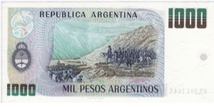 Banknote from Argentina
