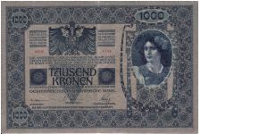 1000 Kronen P8a Banknote