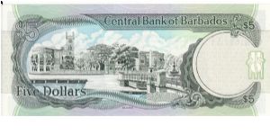 Banknote from Barbados