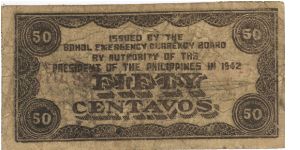 Banknote from Philippines