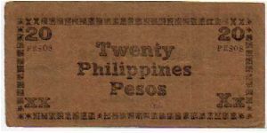 Banknote from Philippines