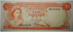 Five Dollars Banknote