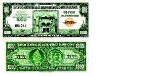 100 Pesos Banco Central ==> Emision: 1ra ==> Printer: ABNC ===> Signatures: Lic Jesús María Troncoso and Lic. Generoso Núñez ==> by: clubnumismatico.com Banknote