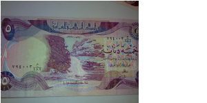 five dinars Banknote