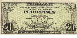 Banknote from Philippines