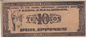 Banknote from Philippines