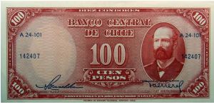 100 Pesos 1947-58 Banknote