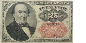 Fractional Currency
25 Cents Walker
Fifth Issue Banknote