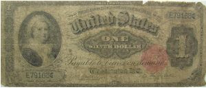 U.S. 1 Dollar
Martha Washington Banknote