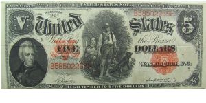 5 U.S. Dollars
Napier/McClung Banknote