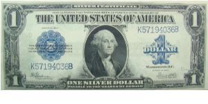 1 U.S. Dollar
Silver Certificate
Speelman/White Banknote