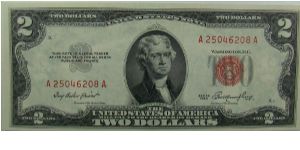 $2 United States Notes
Priest/Humphrey Banknote