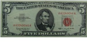 $5 United States Note
Granahan/Dillon Banknote