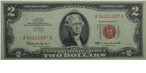 $2 United States Note
Granahan/Dillon Banknote