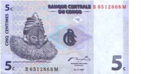 5 Centimes Banknote