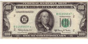 100$ Star Bill Banknote