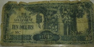 10 dollers note issued for use in Malaya, North Borneo, Sarawak and Brunei Banknote