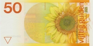 50 Gulden 'Sunflower' Banknote