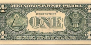 Banknote from USA