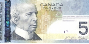 5 dollars; Series 2006 Banknote
