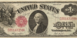 $1 Legal Tender
Teehee/Burke Banknote