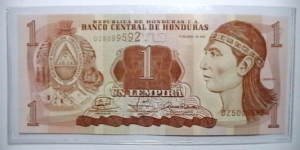 Honduras 2008 1 Lempira  Banknote