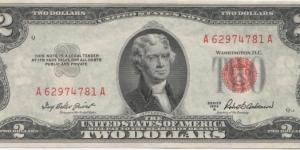 $2 1953A Banknote