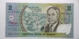 Western Somoa (2003) AAN 2009 2 Tala New Polymer Banknote