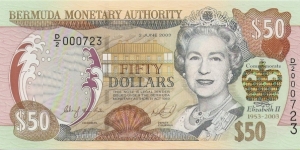 50 Dollars ' Coronation
*** 80th Note ***  Banknote