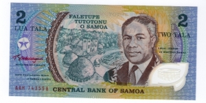 Polymer Issued 2 Tala Banknote