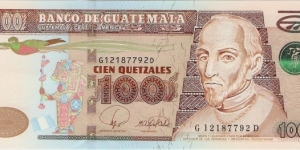 100 Quetzales Banknote