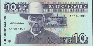 Namibia N.D. 10 Dollars. Banknote