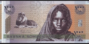 Somaliland 2006 1,000 Shillings.

This is a fantasy that was created for sale by Universal Coins of Ottawa,Canada.

500 Shillings is the highest denomination in circulation in Somaliland. Banknote