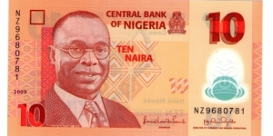 10 Naira Polymer Yssued Banknote