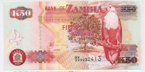 ZAMBIA (50Kwatcha) Banknote