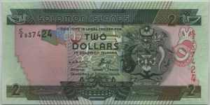 Solomon Islands $2 Banknote
