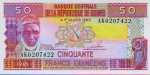  50 Francs Banknote