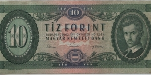 Hungary 10 Forint 1962 Banknote