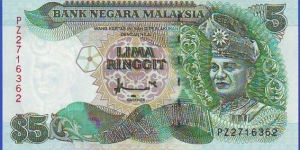  5 Ringgit Banknote