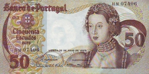  50 Escudos Banknote