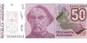 50Australes Banknote