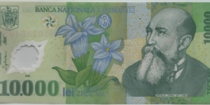 Romania 10000 Lei 2000 Banknote