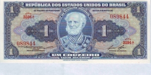  1 Cruzeiros Banknote