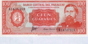  100 Guaranies Banknote