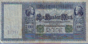  100 Marks Banknote