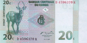  20 Centimes Banknote